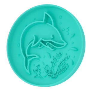 gamelle anti glouton chien requin vert