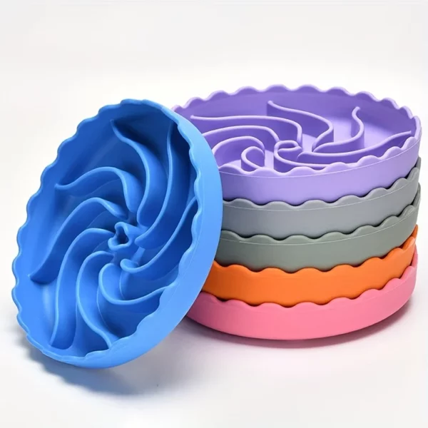 Gamelle Anti-Glouton Chien Silicone pour chien et chat