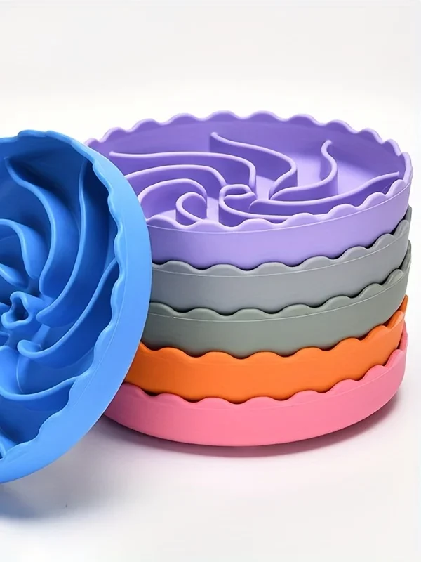 Gamelle Anti-Glouton Chien Silicone pour chien et chat