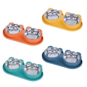 gamelle double ours pour animaux