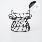 gamelle surélevée support chat pour croquettes