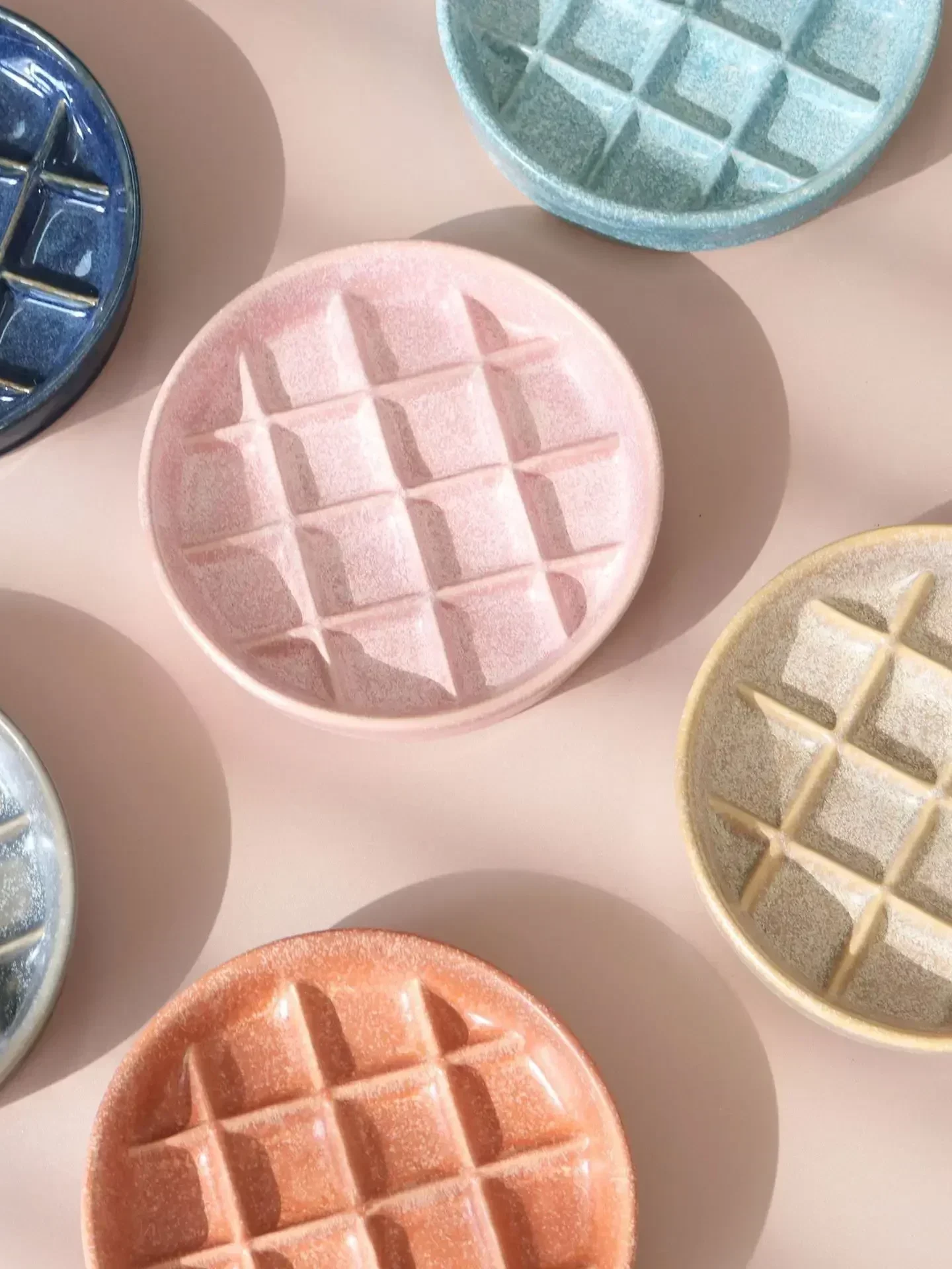 gamelle anti glouton gaufre pour animaux