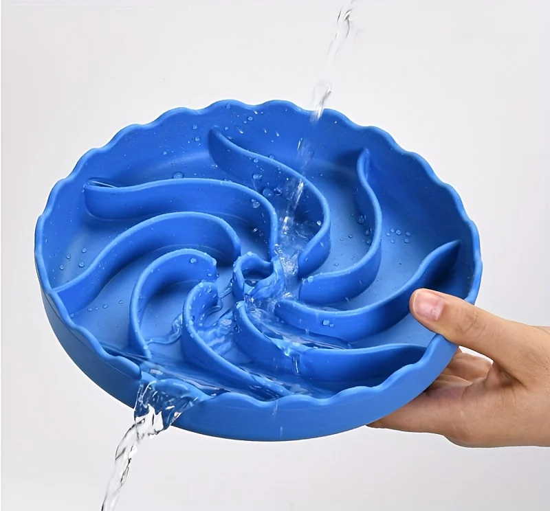 Gamelle Anti-Glouton Chien Silicone pour chiens et chats