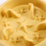 gamelle anti glouton chat etoile pour chiens et chats