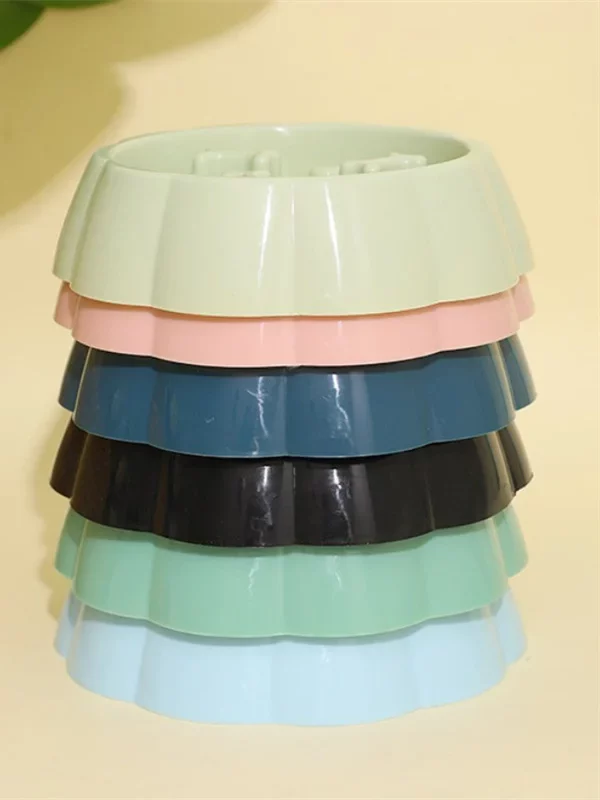 gamelle anti glouton chat os pour croquettes