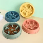 gamelle anti glouton chat etoile pour chien et chat