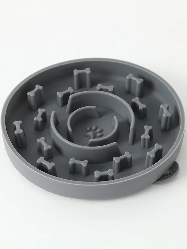 gamelle anti glouton chien silicone pour animal