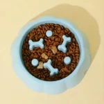 gamelle anti glouton chat os pour chien et chat