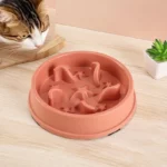 gamelle anti glouton chat etoile pour animaux