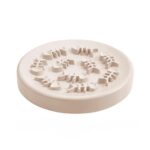 gamelle anti glouton chien poissons beige