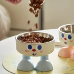 Gamelle Chien Inox Surélevée pour animaux