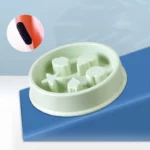 gamelle anti glouton chien coquillage pour chiot et chaton