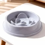 gamelle anti glouton chat rose gris