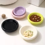 gamelle chat céramique ronde pour chien et chat
