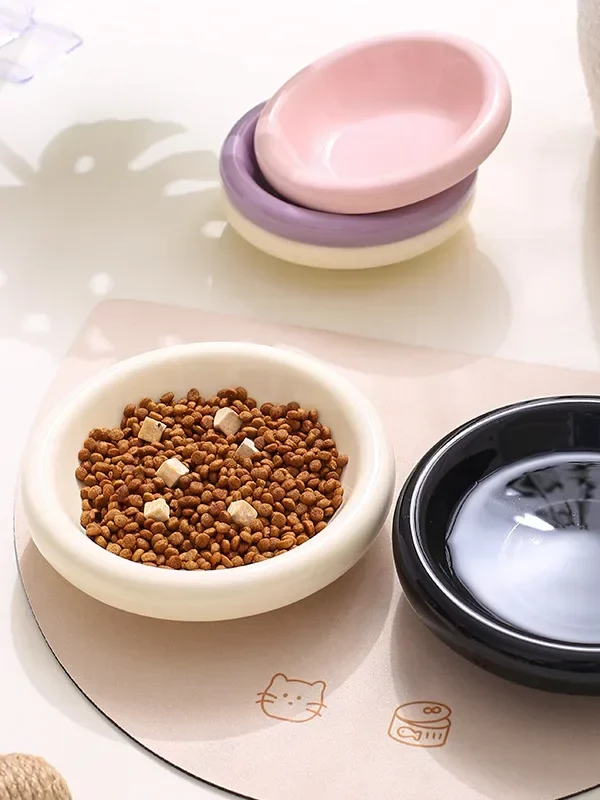 Gamelle Chat Céramique Ronde pour chats et chiens